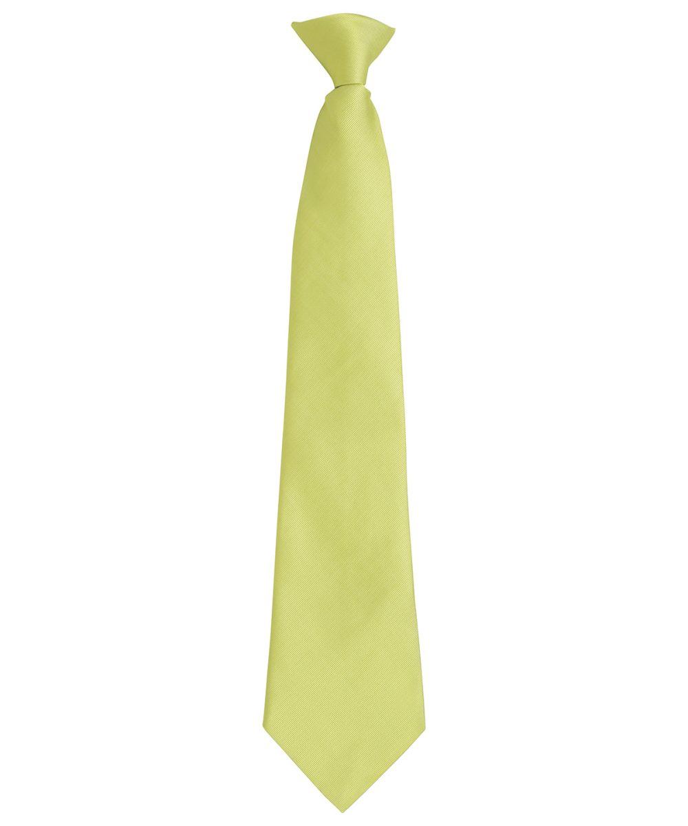 Lime 'Colours Originals' fashion clip tie