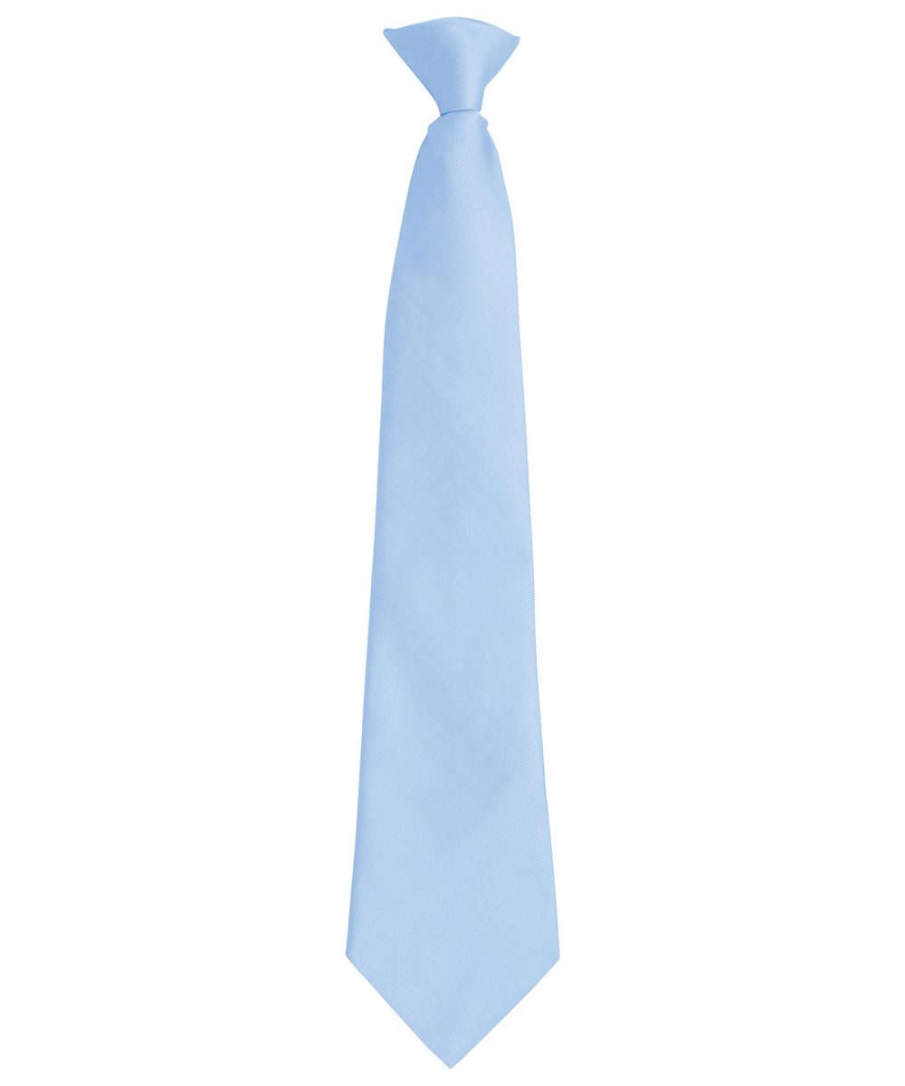 Mid Blue 'Colours Originals' fashion clip tie