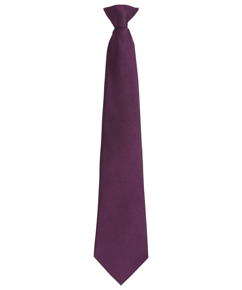 Purple 'Colours Originals' fashion clip tie