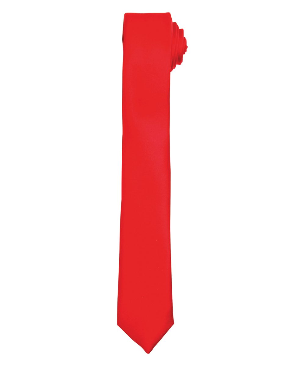 Red Slim tie