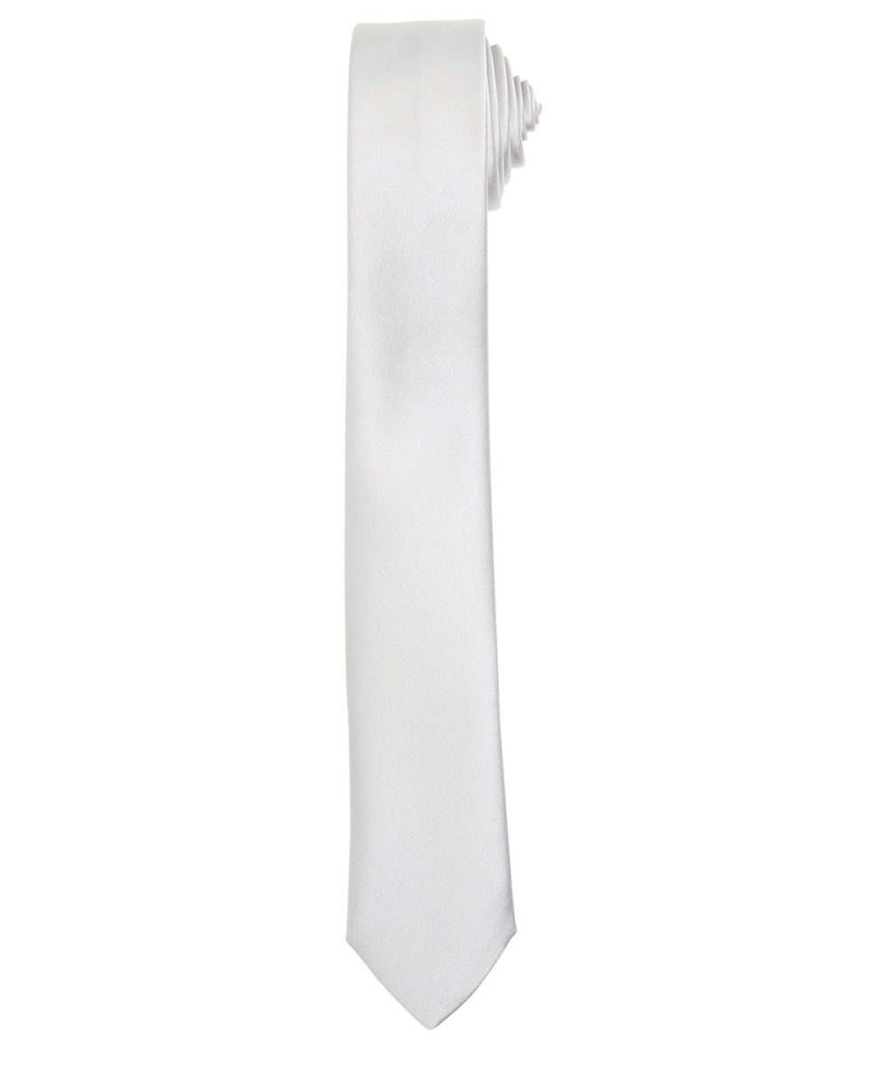 Silver Slim tie