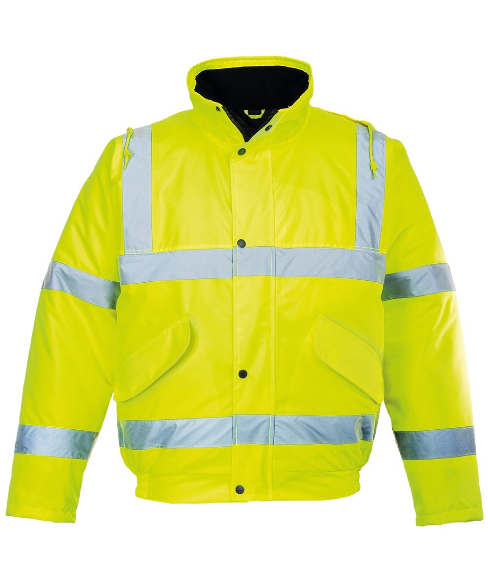 Yellow Hi-vis bomber jacket (S463/S226)