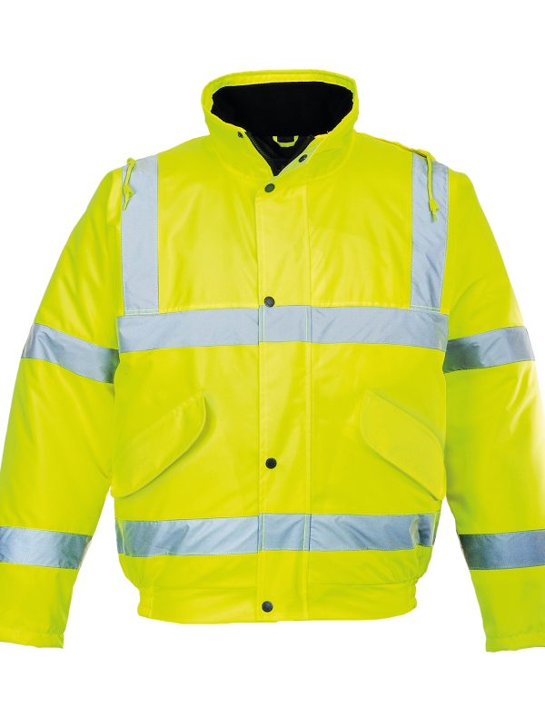 Yellow Hi-vis bomber jacket (S463/S226)