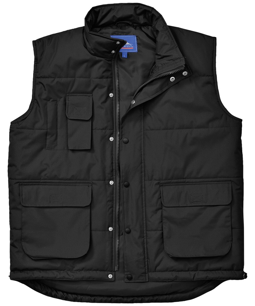 Black Classic bodywarmer (S415)