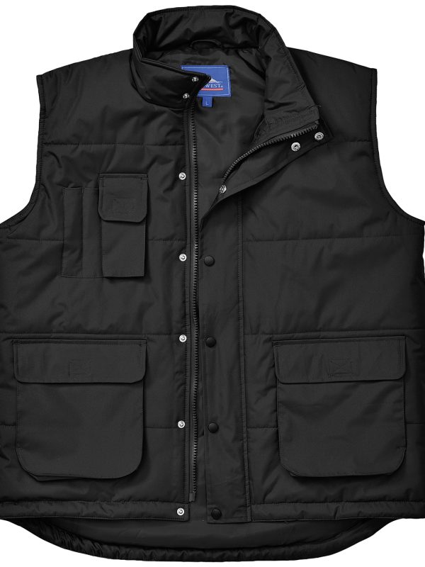 Black Classic bodywarmer (S415)