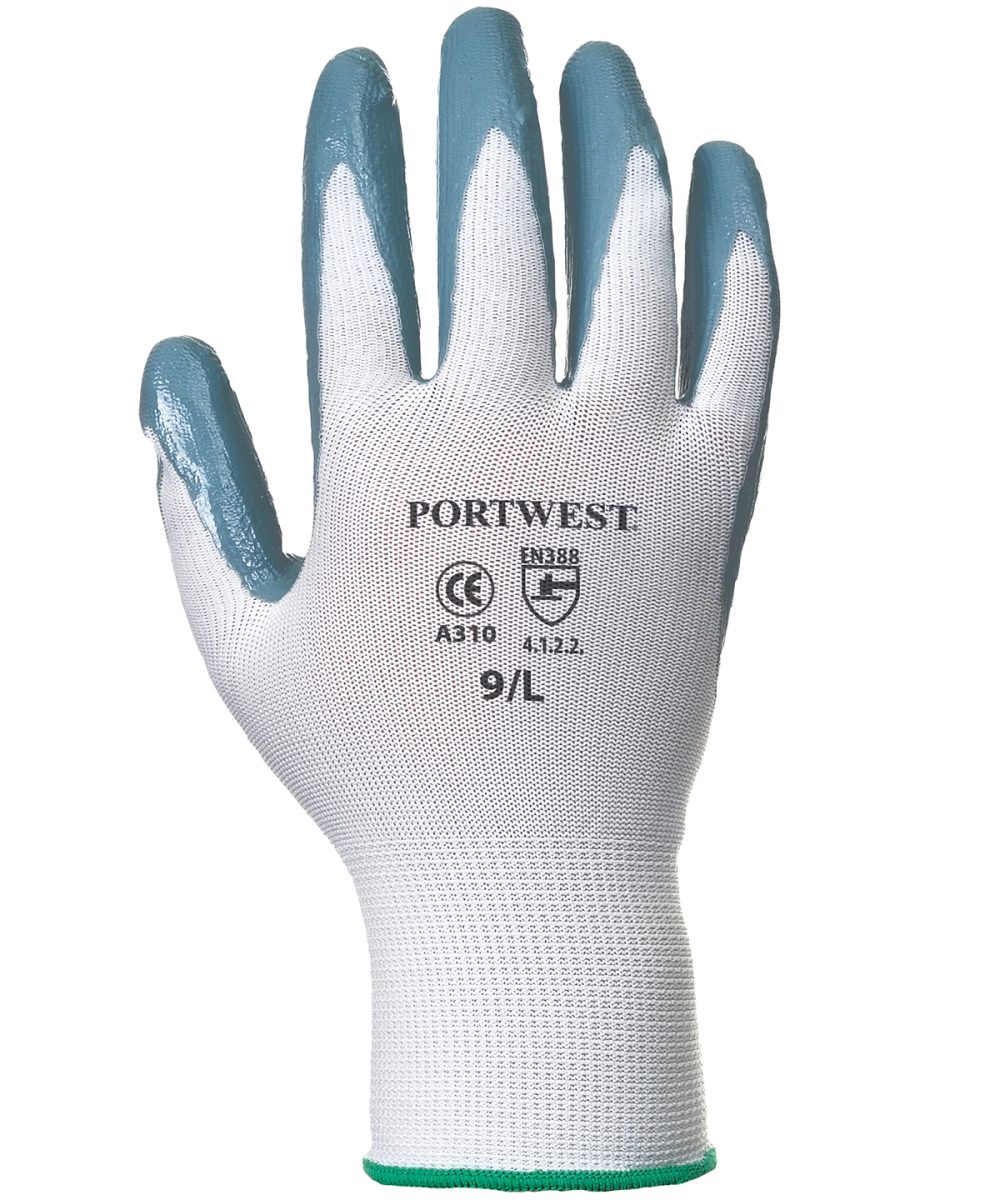 Grey Flexo grip nitrile glove (A310)