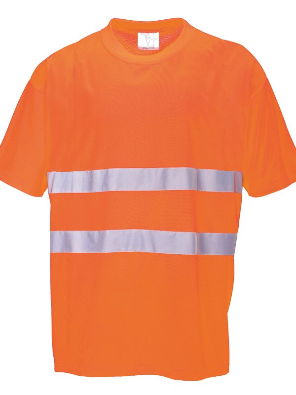 Orange Cotton Comfort t-shirt (S172)