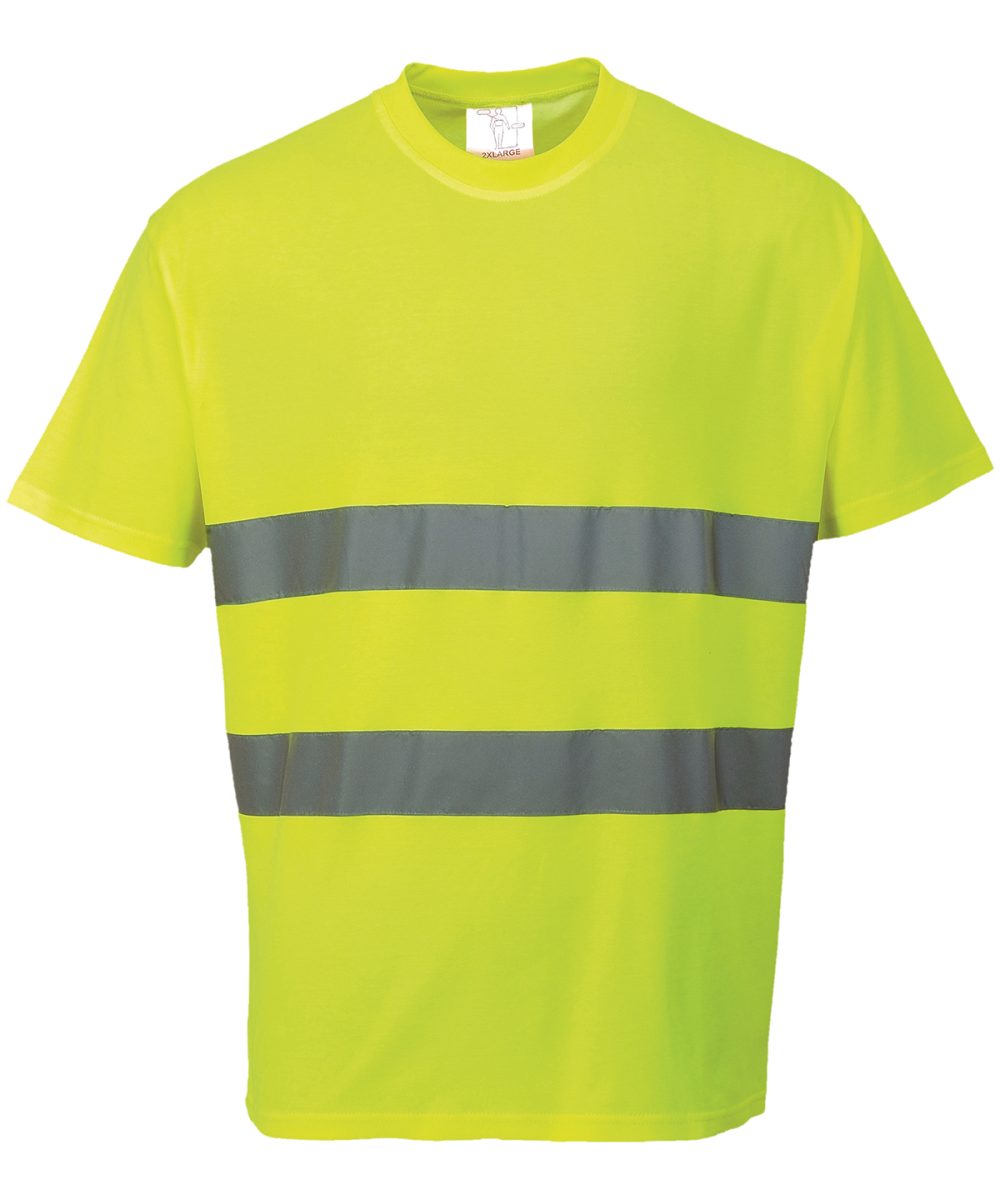 Yellow Cotton Comfort t-shirt (S172)