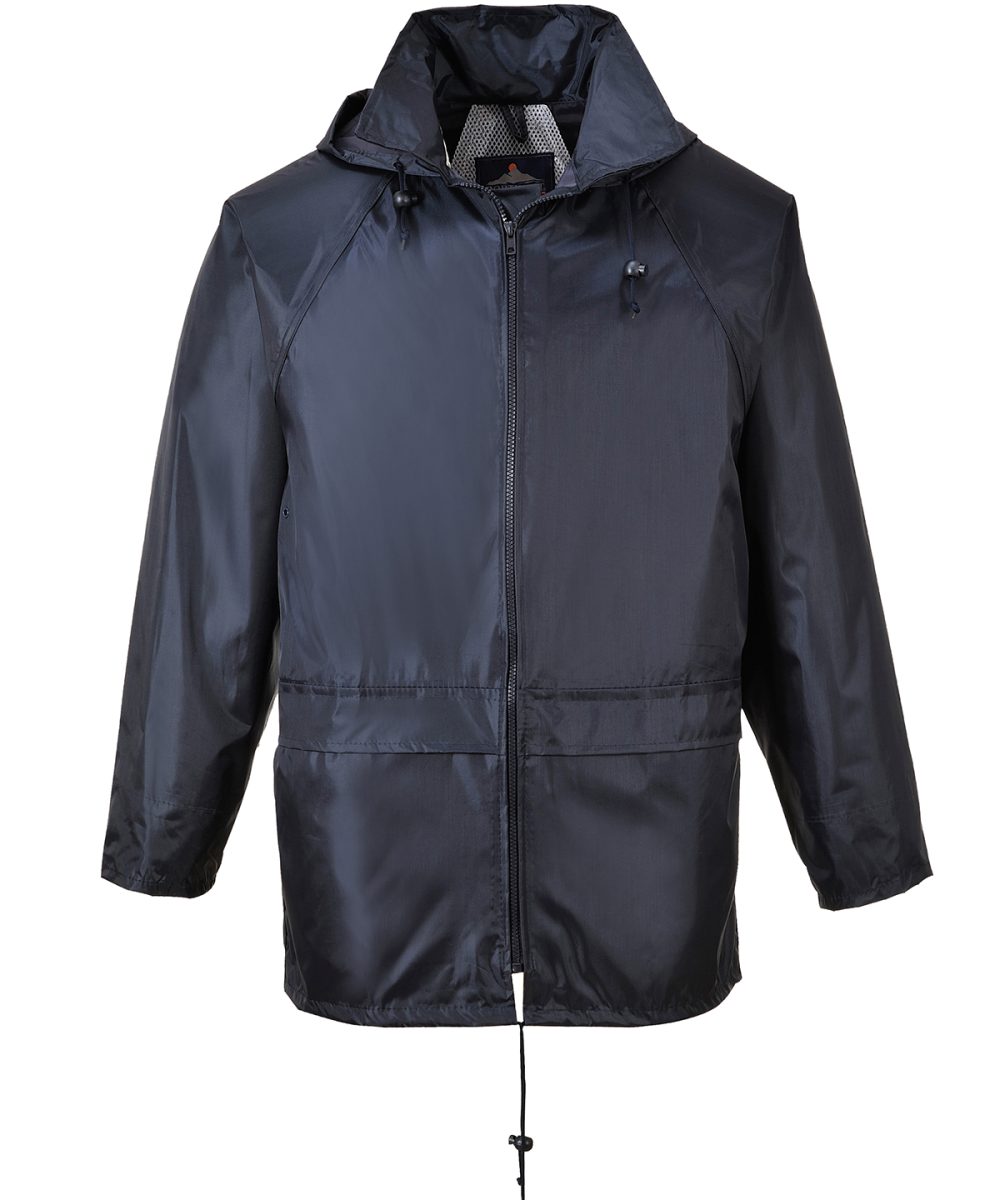 Navy Classic rain jacket (S440)