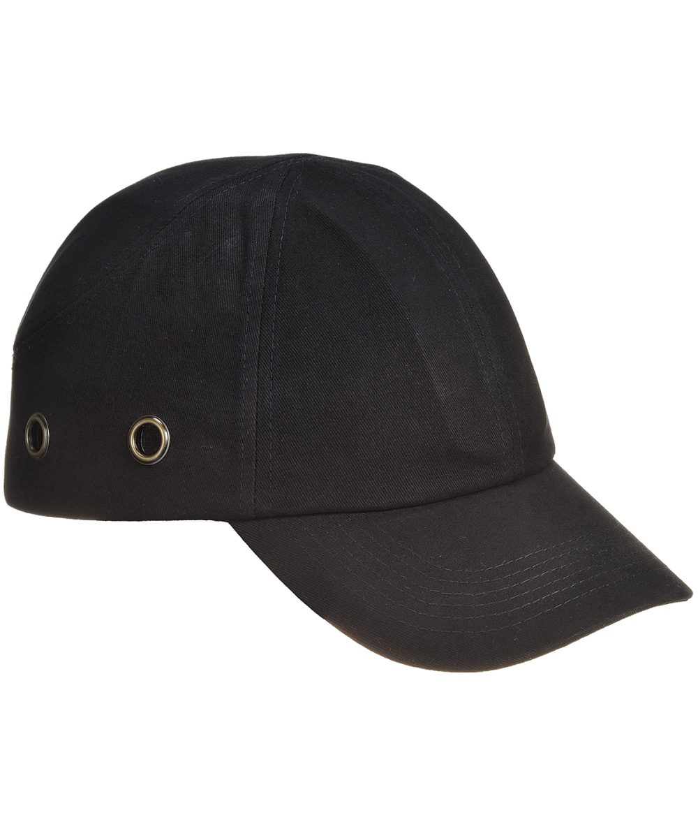 Black Portwest bump cap (PW59)