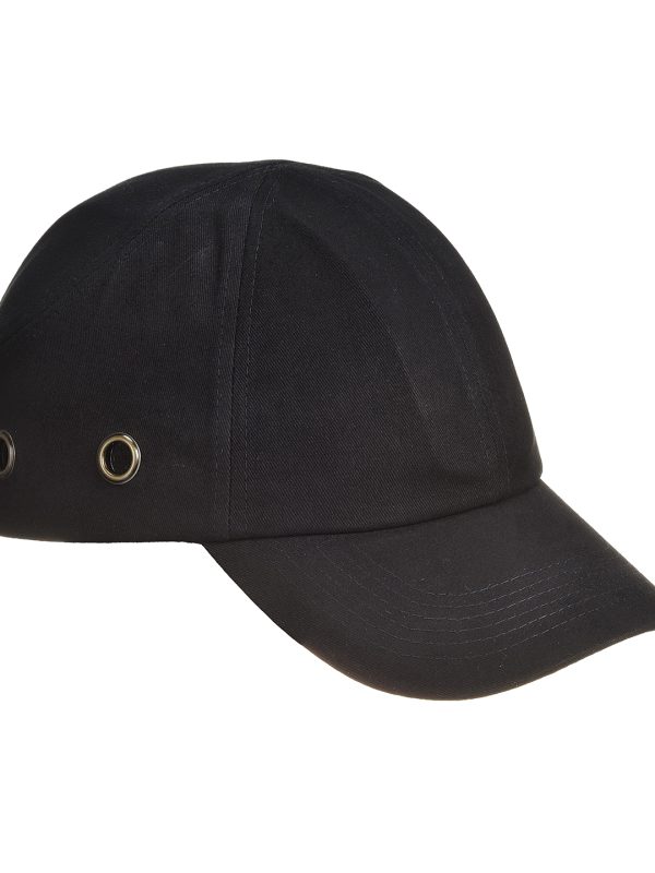 Black Portwest bump cap (PW59)