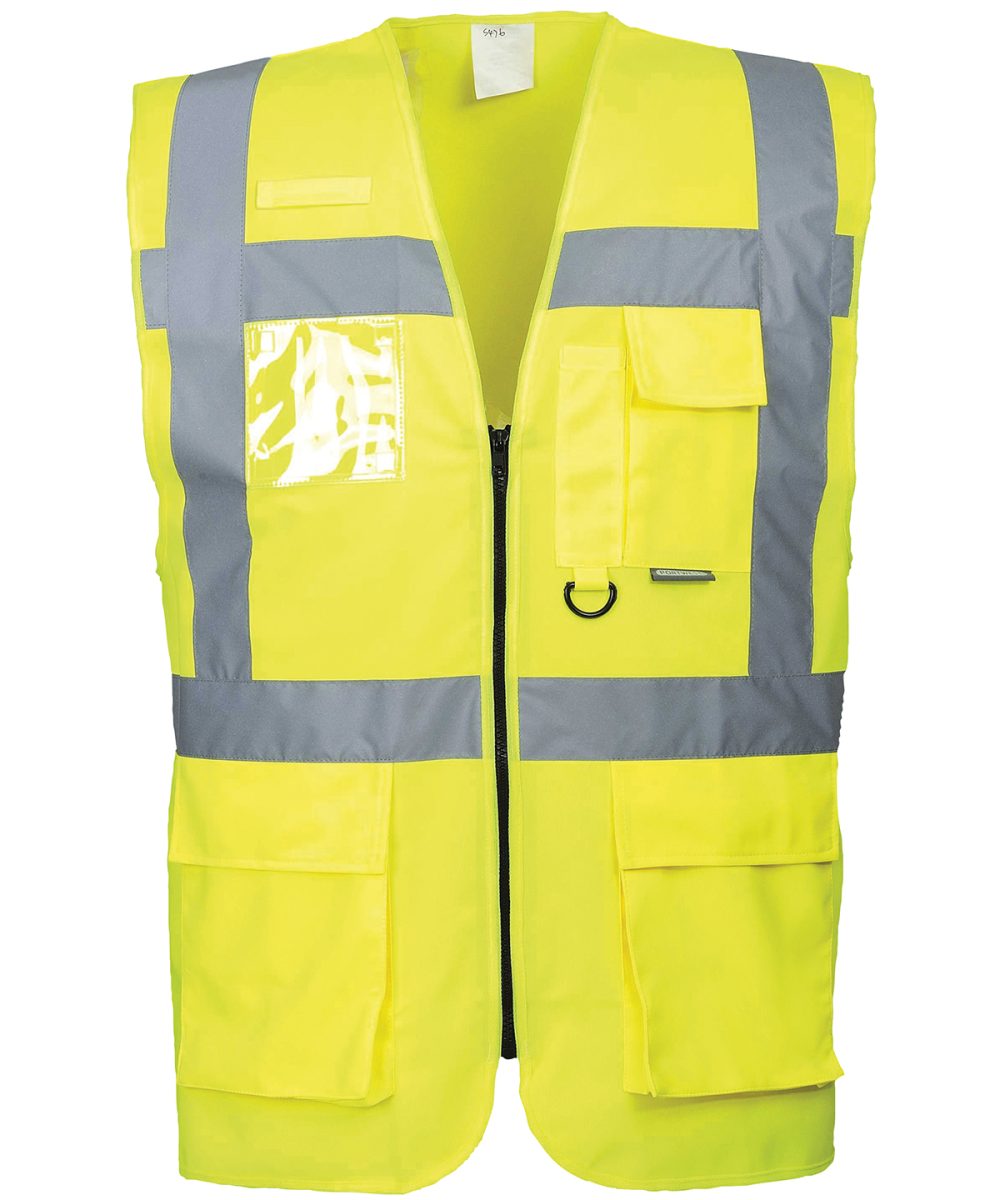 Yellow Hi-vis executive vest (S476)