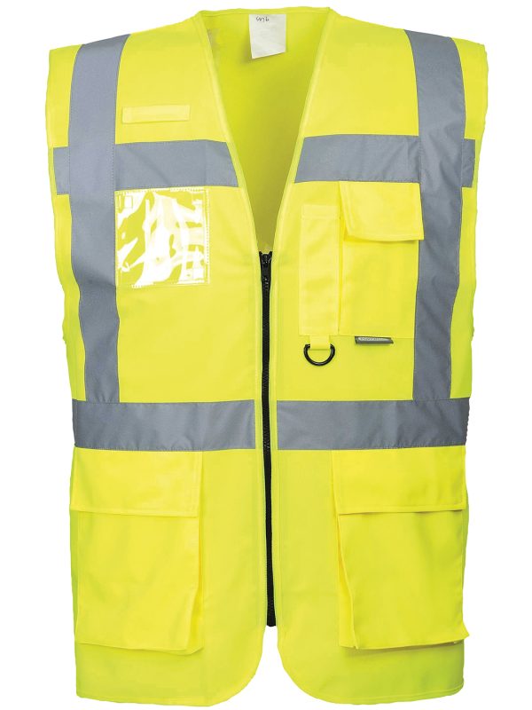 Yellow Hi-vis executive vest (S476)