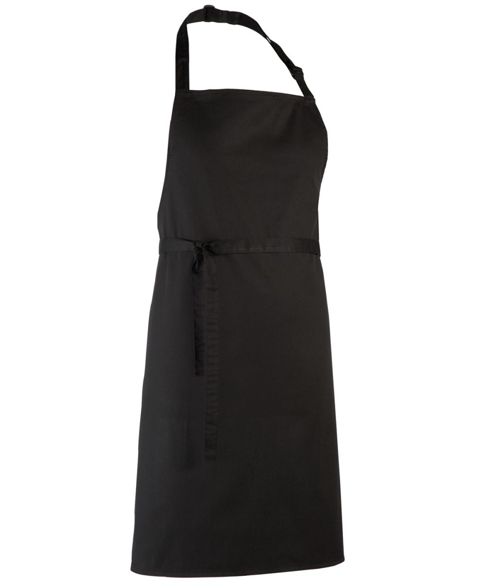 Black Colours bib apron - XL