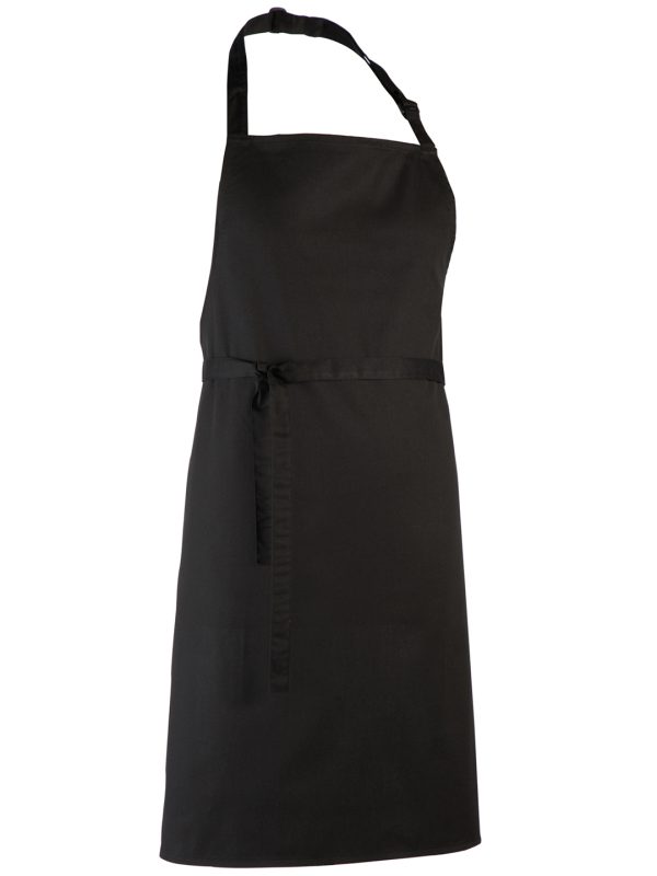 Black Colours bib apron - XL