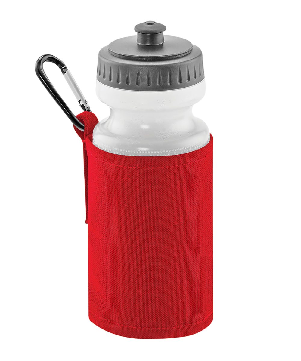 Classic Red Water bottle and holder