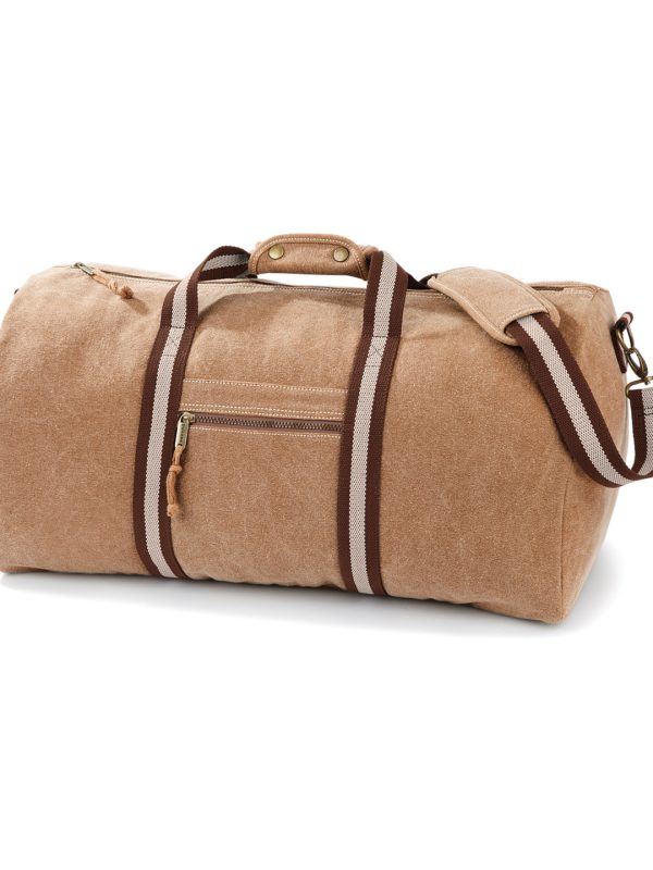 Sahara Vintage canvas holdall