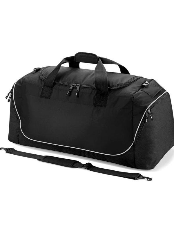 Black/Light Grey Teamwear jumbo kit bag