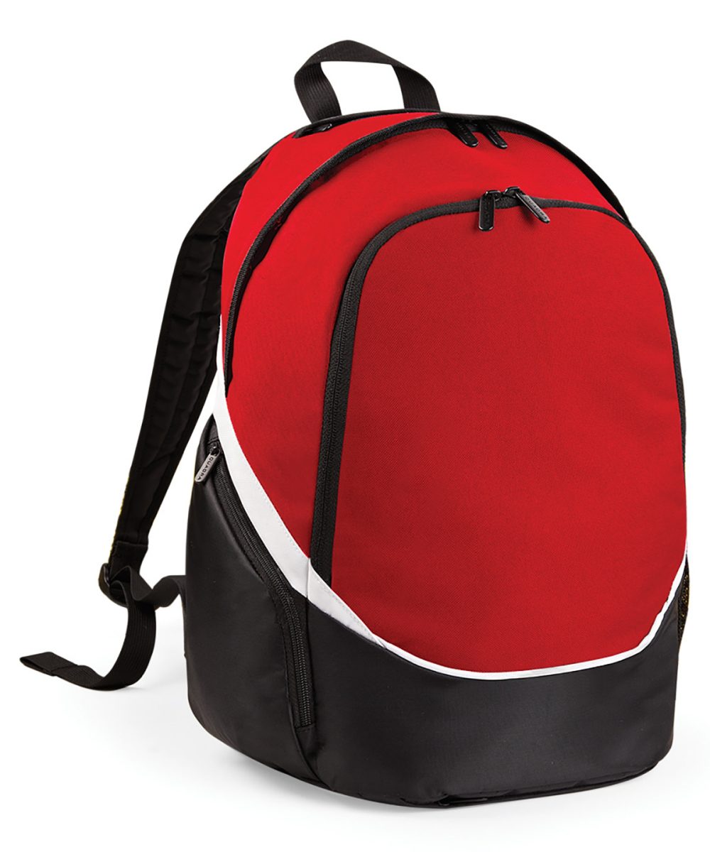 Classic Red/Black/White Pro team backpack