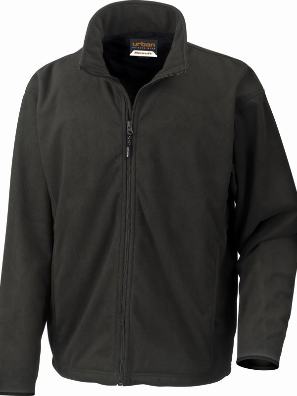 Black Extreme climate stopper fleece