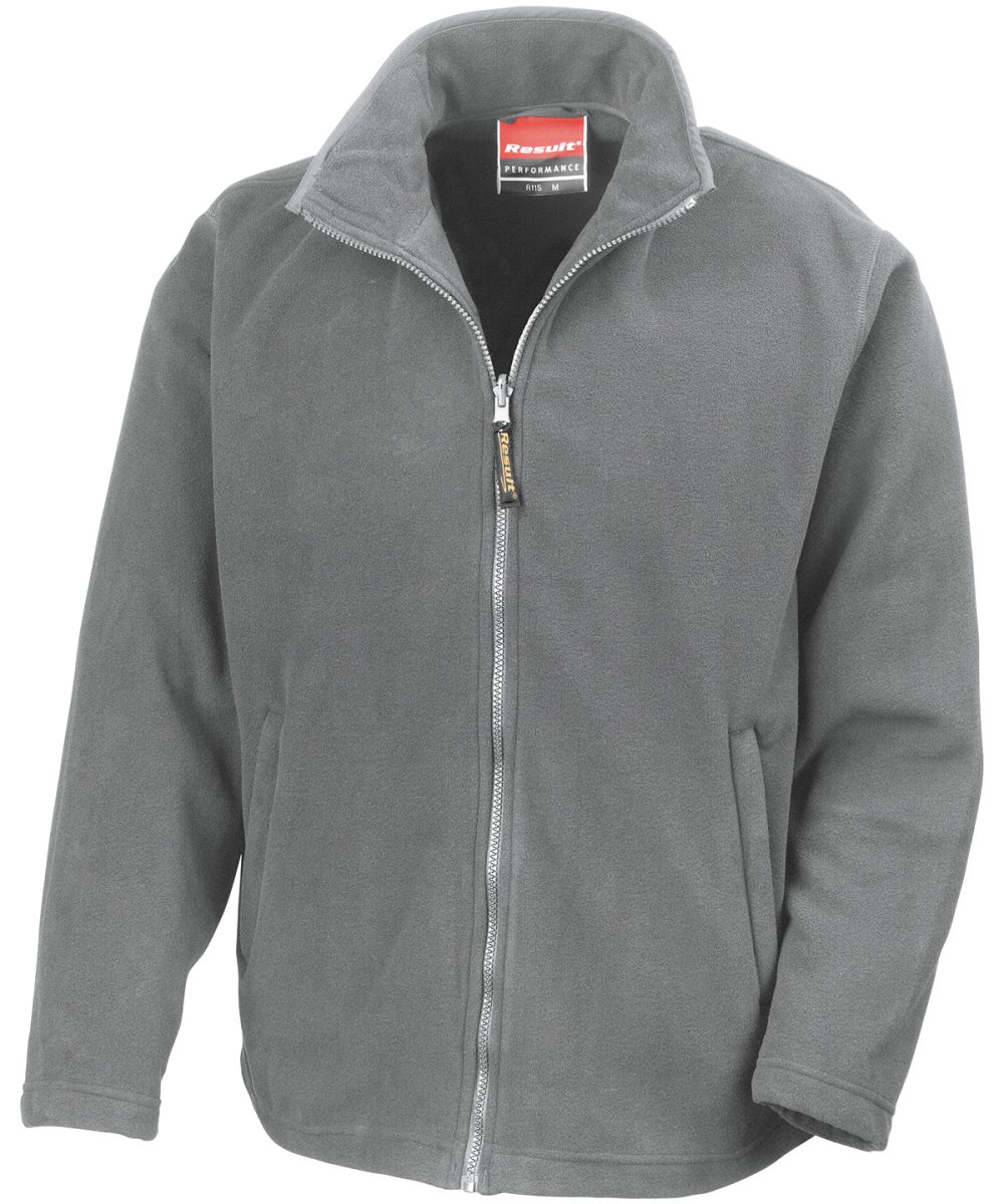 Dove Grey Horizon high-grade microfleece jacket