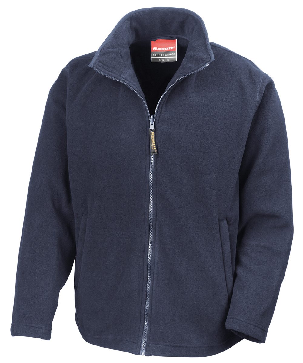 Navy Horizon high-grade microfleece jacket