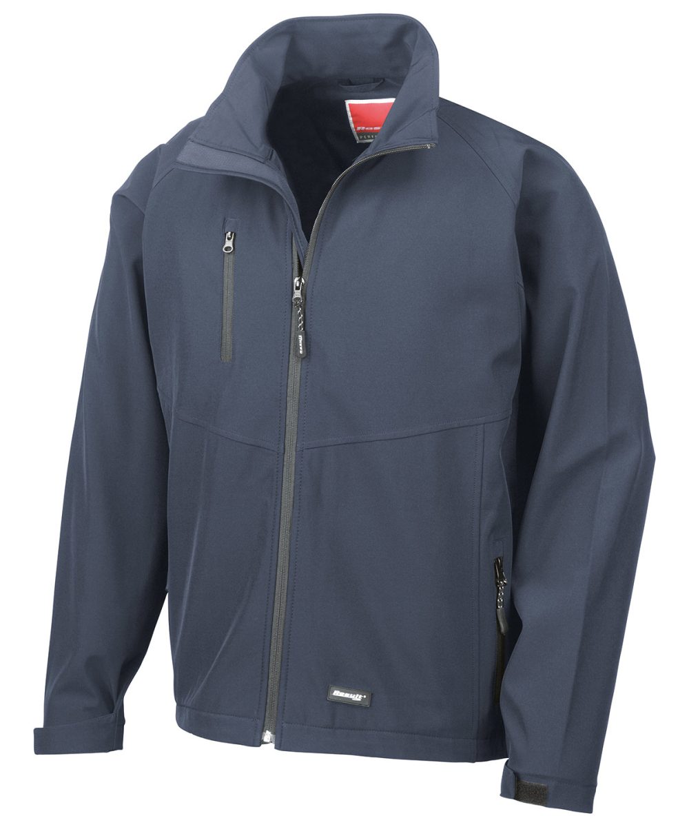 Navy Baselayer softshell jacket