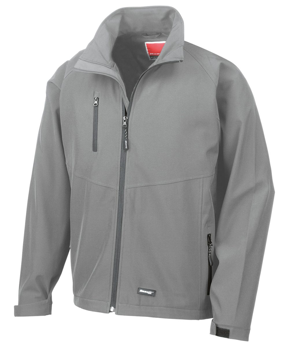 Silver Grey Baselayer softshell jacket