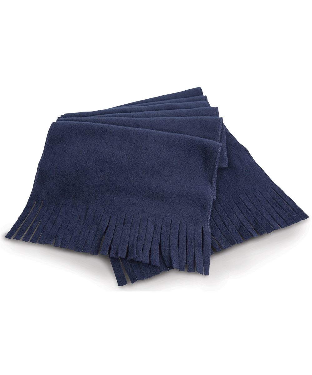 Navy Polartherm™ tassel scarf