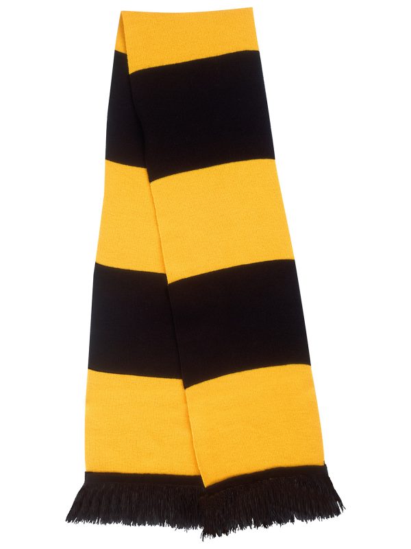 Black/Gold Team scarf