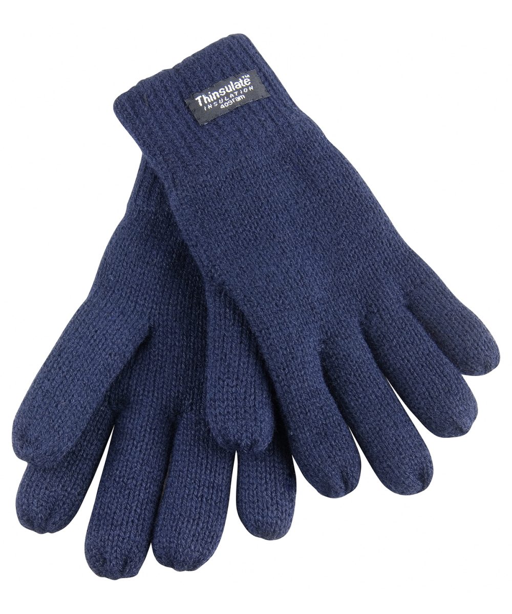 Navy Junior classic fully lined Thinsulate™ gloves