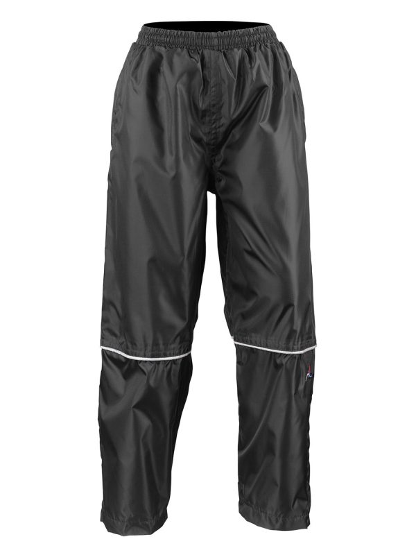 Black Waterproof 2000 pro-coach trousers