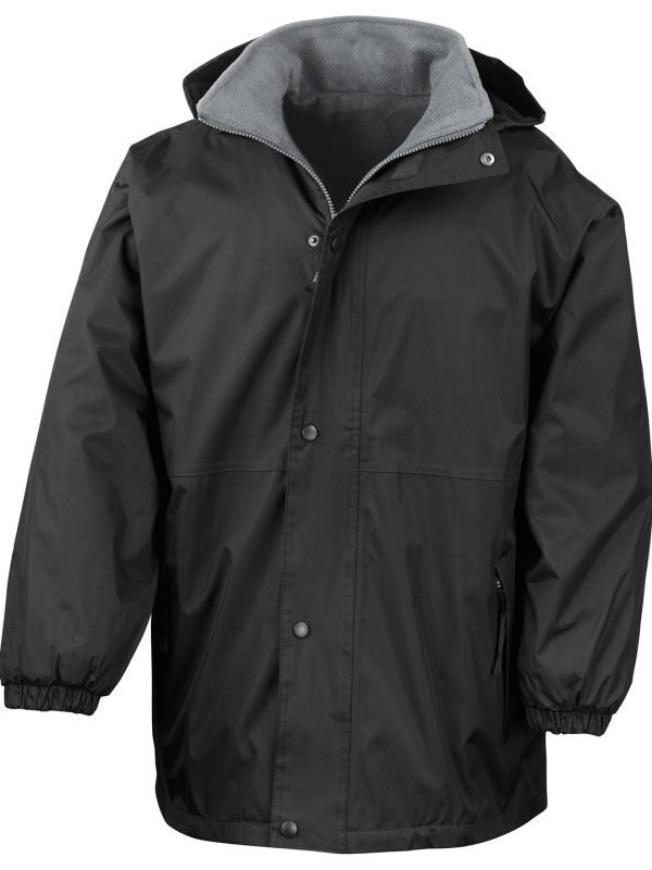 Black/Grey Junior/youth reversible StormDri 4000 jacket