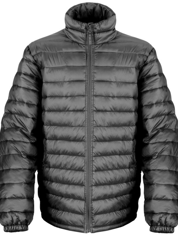 Black Ice bird padded jacket