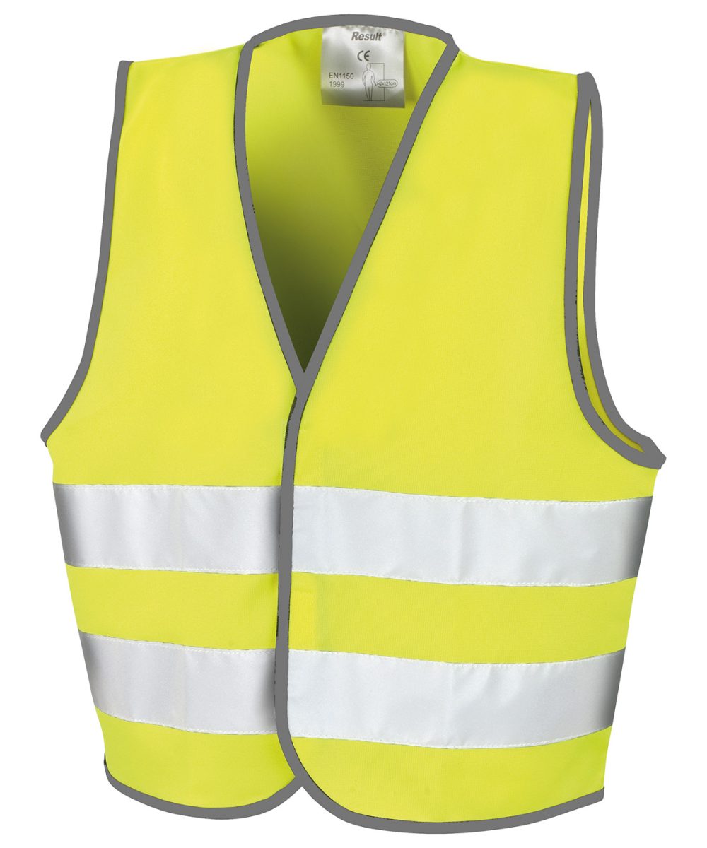 Fluorescent Yellow Core junior vest