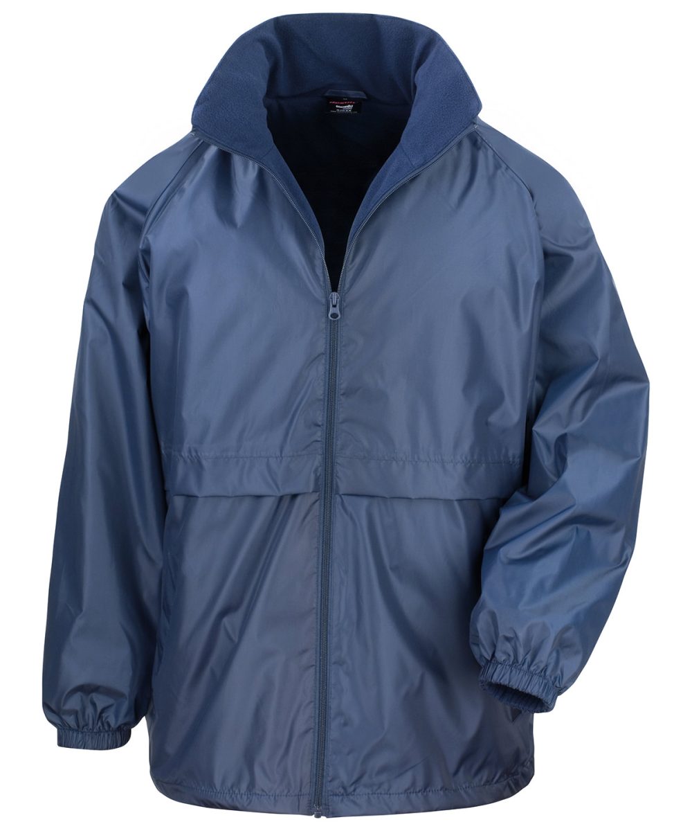 Navy Core microfleece lined jacket