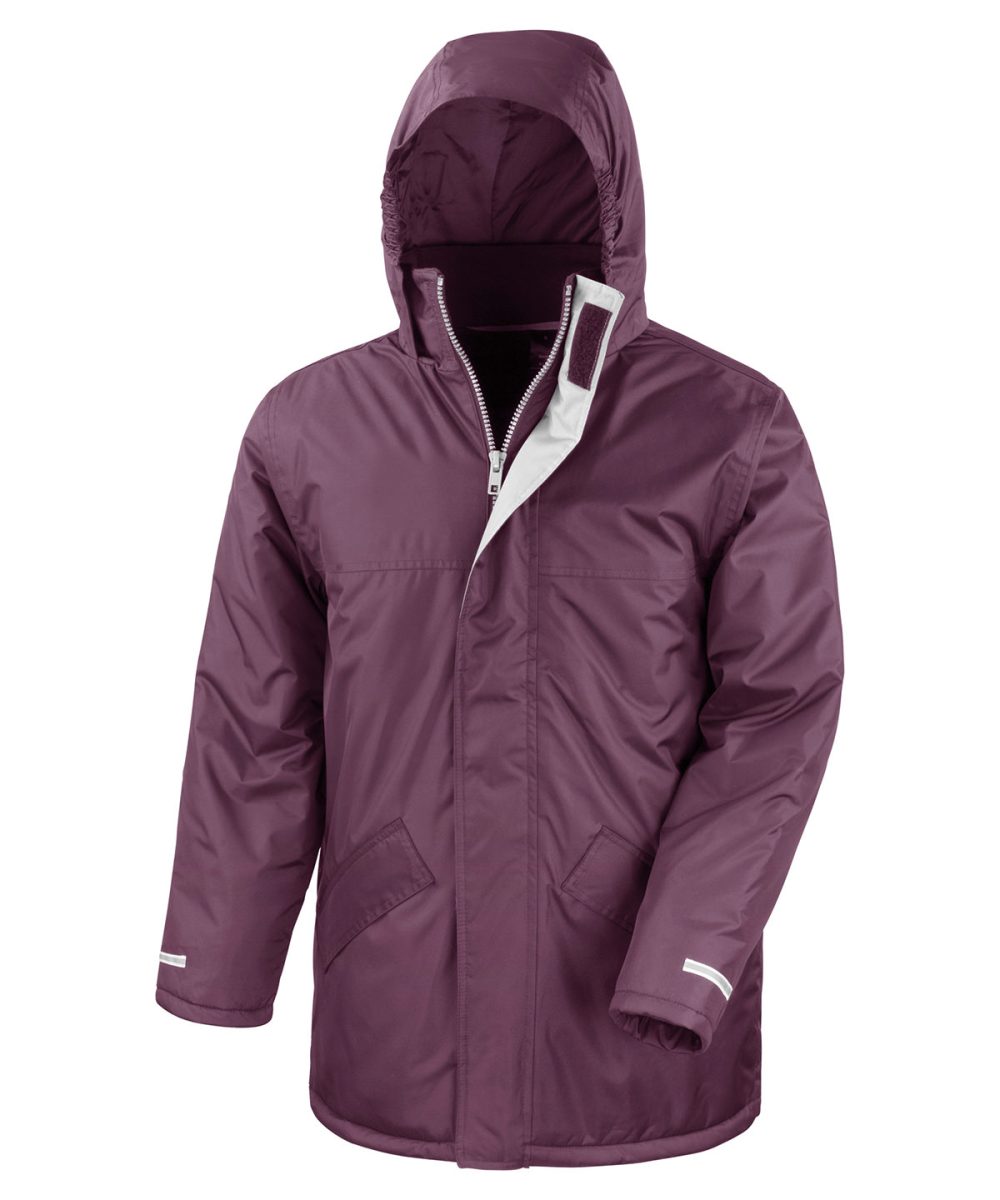 Burgundy Core winter parka