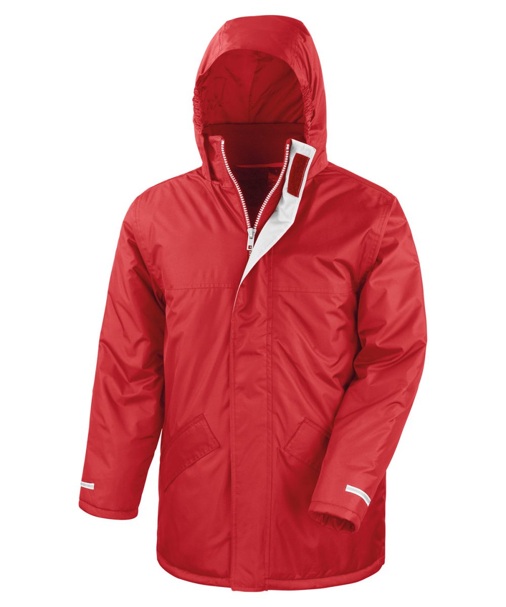 Red Core winter parka