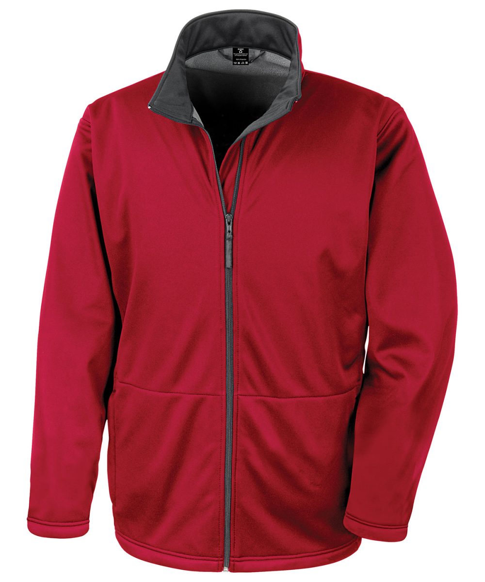 Red Core softshell jacket