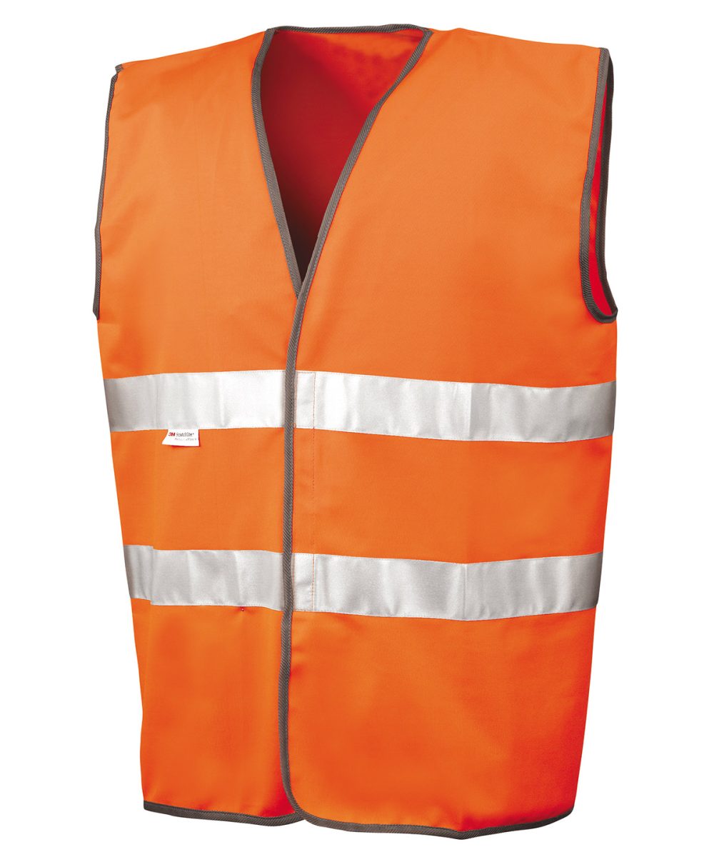 Fluorescent Orange Motorist safety vest