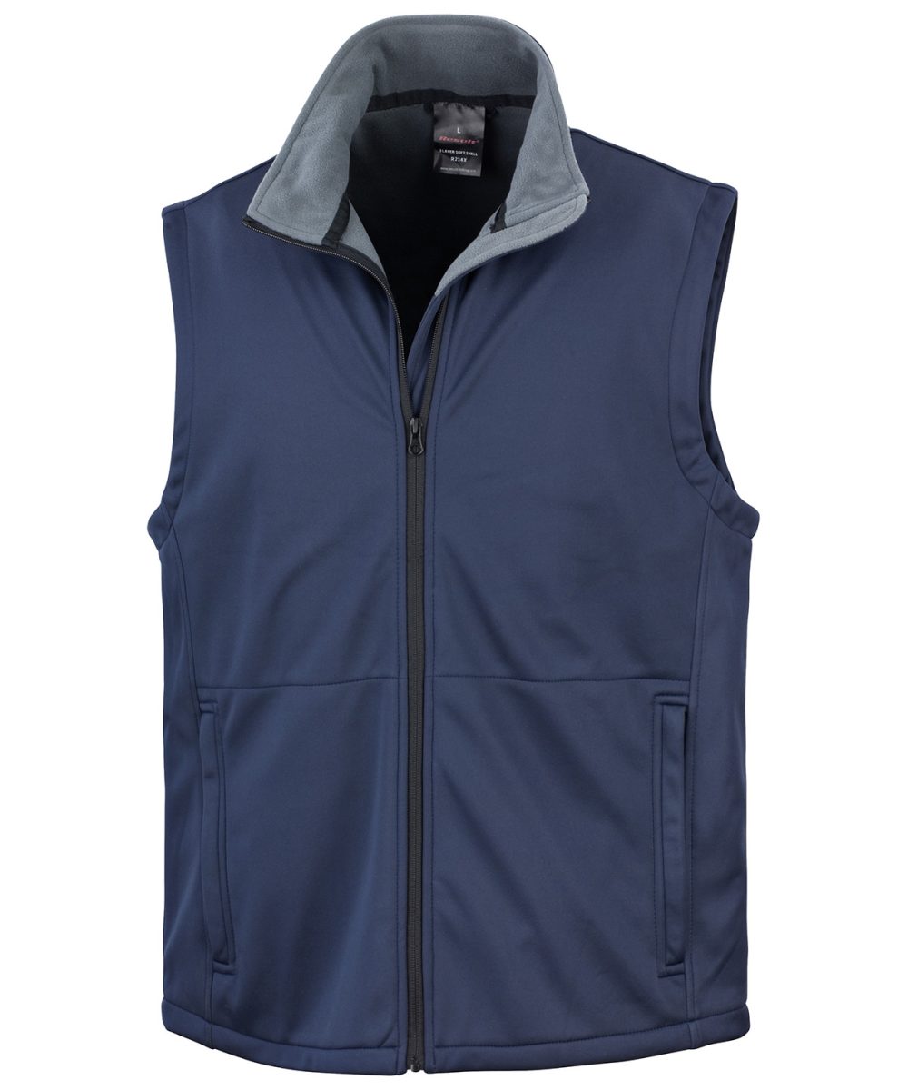 Navy Core softshell bodywarmer