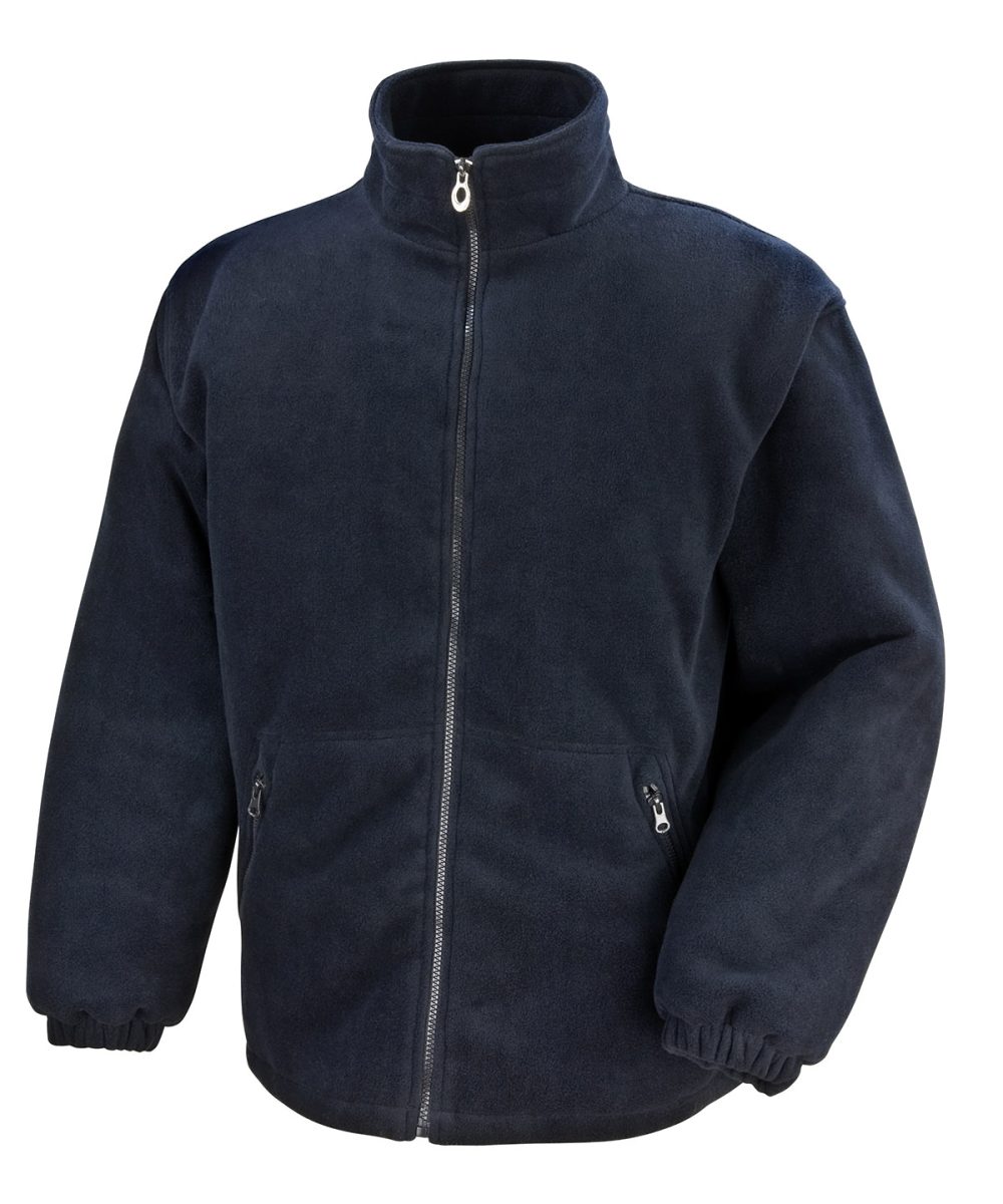 Black Core padded winter fleece