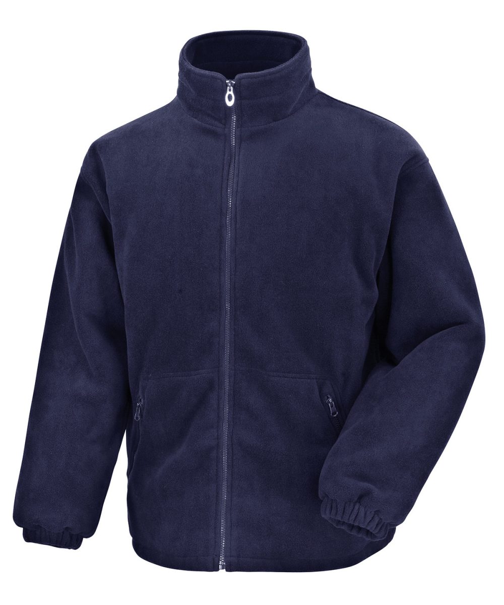 Navy Core padded winter fleece