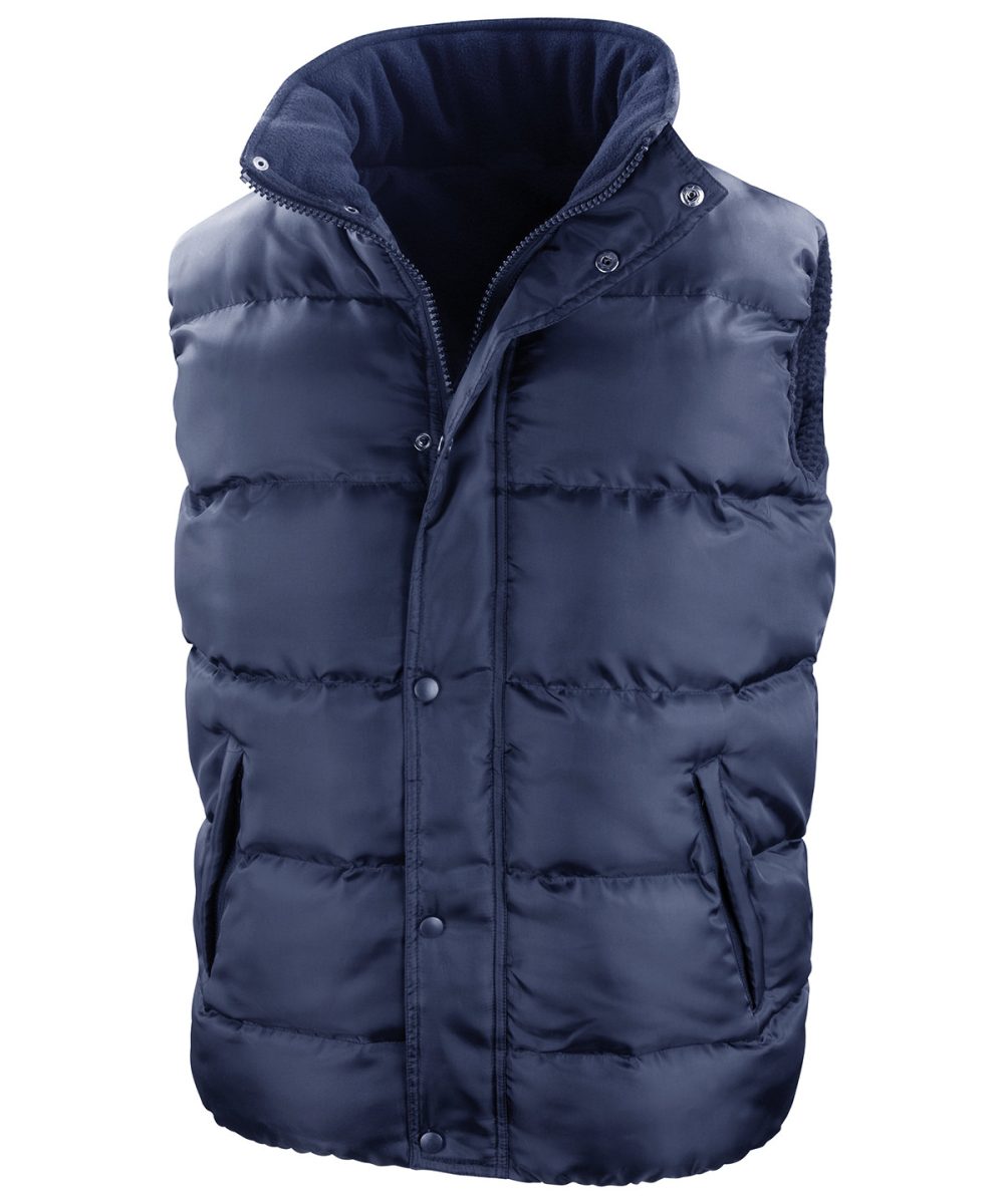 Navy Core Nova Lux padded gilet