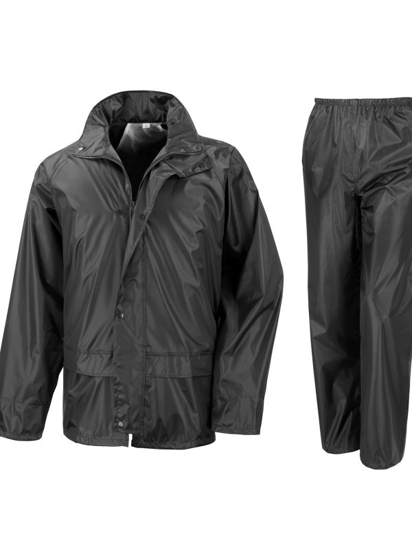 Black Core junior rain suit