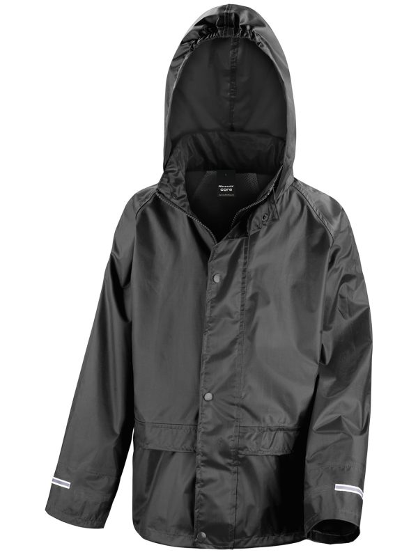 Black Core junior rain jacket