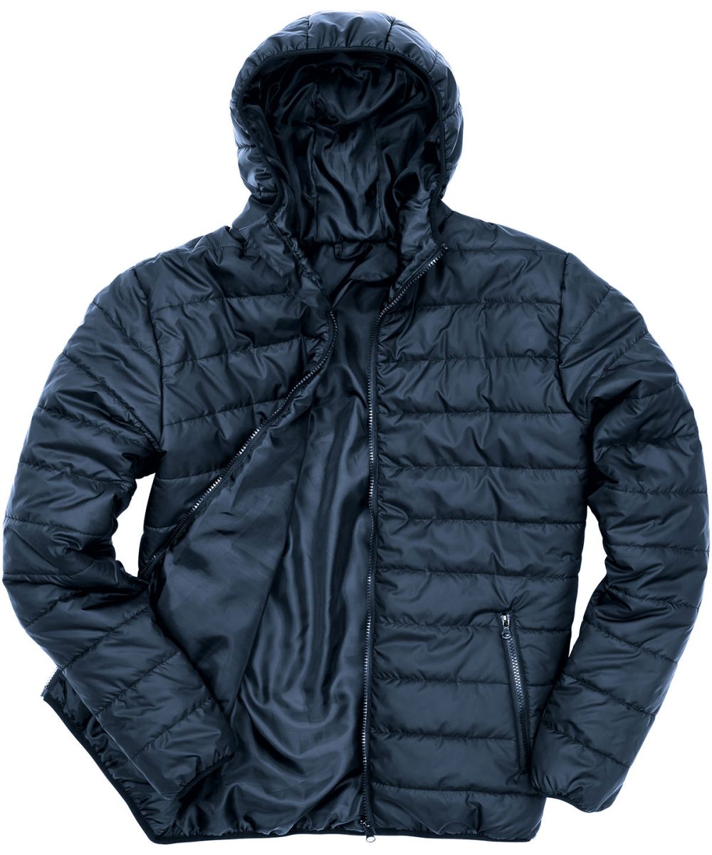 Navy Soft padded jacket