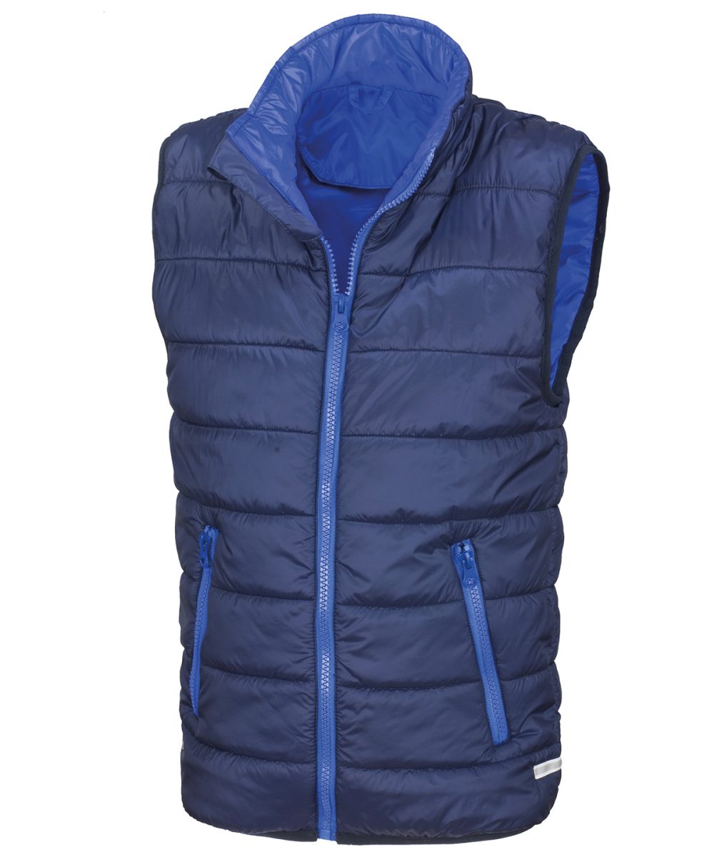 Navy/Royal Core junior bodywarmer