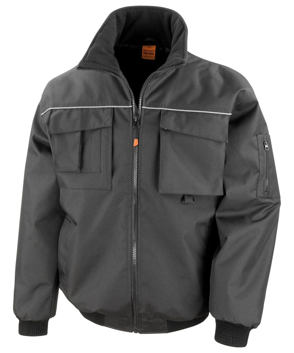 Black Work-Guard Sabre pilot jacket