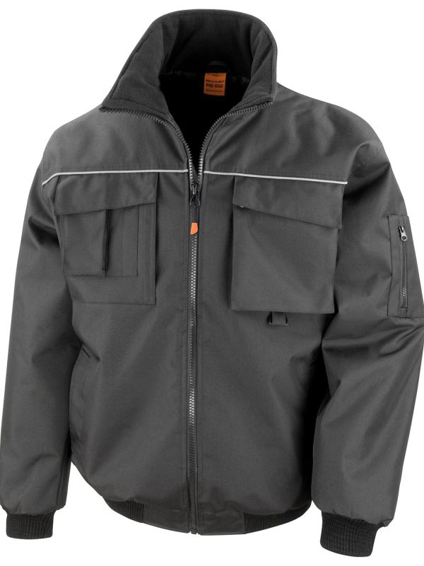 Black Work-Guard Sabre pilot jacket